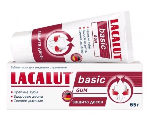 Лакалют зубная паста Basic Gum Здоровые десны 65г